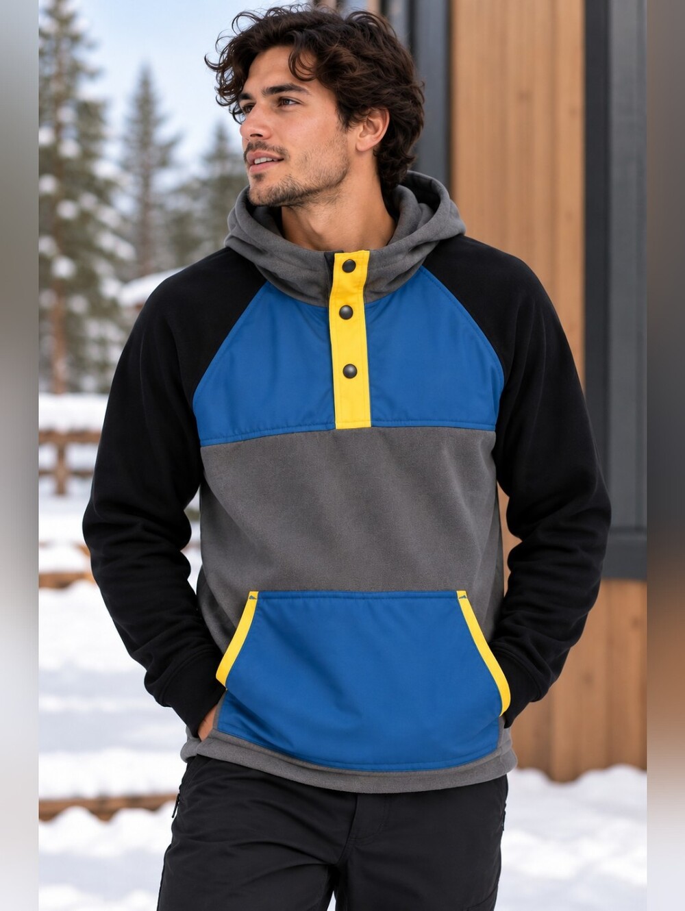 686, GLCR Project, Men’s, Snowboard, Fleece, Hoodie, Jacket, L